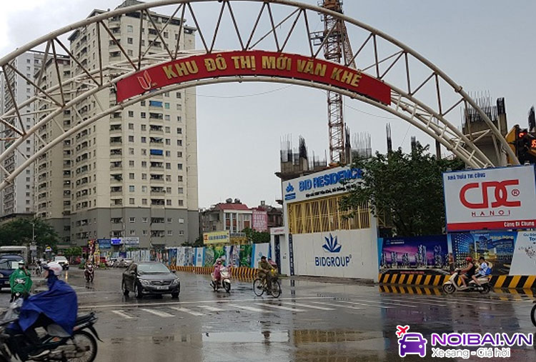 Hướng dẫn đón xe từ sân bay Nội Bài về Khu đô thị Văn Khê