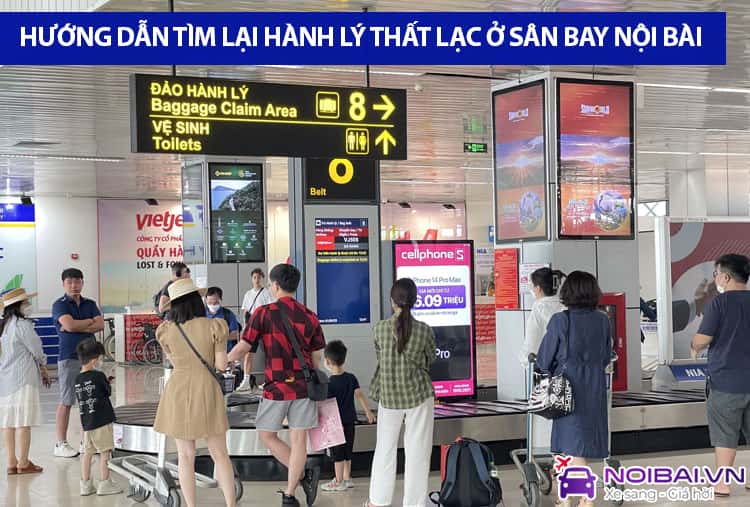 Thất lạc hành lý ở sân bay Nội Bài, phải làm sao?