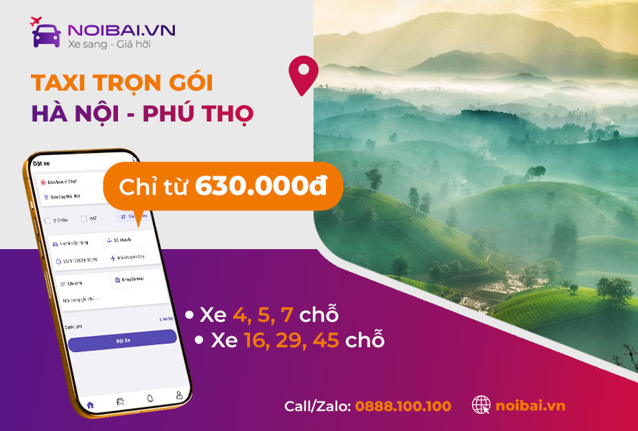 Gợi ý các phương tiện từ Hà Nội đi Phú Thọ