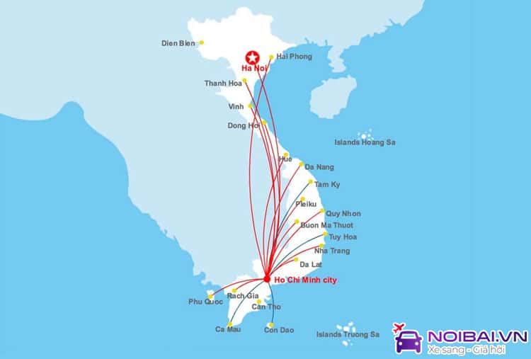 Việt Nam có bao nhiêu sân bay, là những sân bay nào?