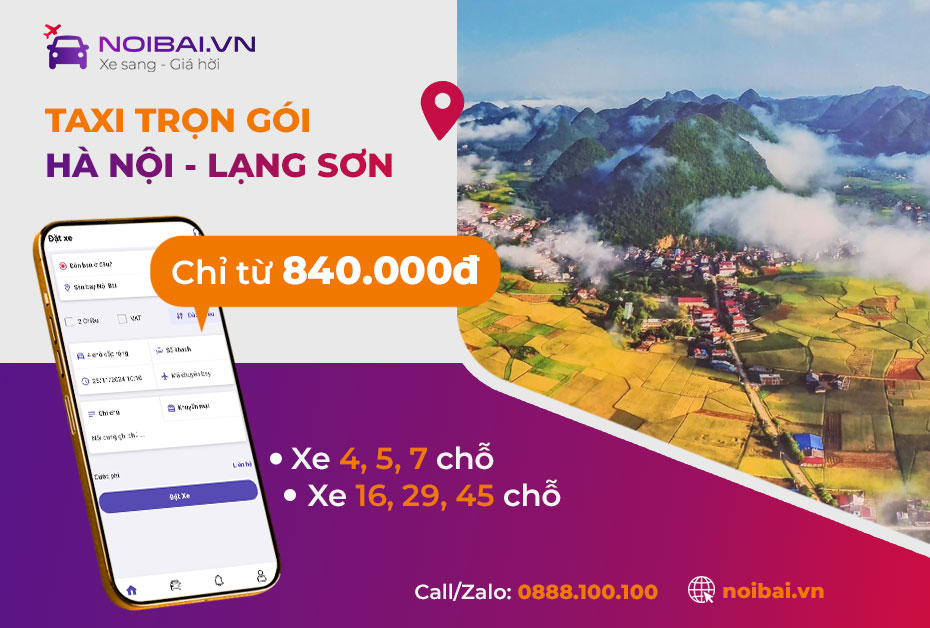 Các xe từ Hà Nội đi Lạng Sơn