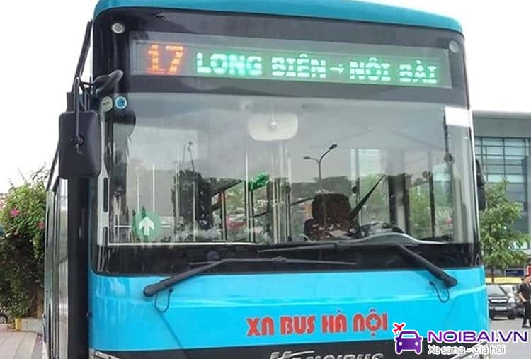 Xe bus 17 đi Nội Bài